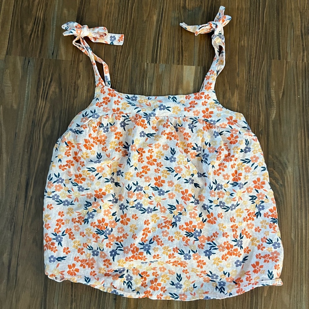 Floral Sonoma Flowy Tank Top Size Medium 🌺